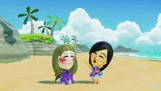 Miitopia—beach