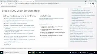 Logix Emulate, comunicação com Studio5000