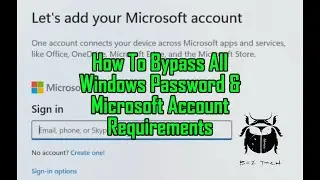 How to Bypass Microsoft Account & Password Requirements for Windows 11