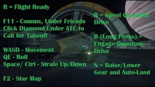 Star Citizen 3.13 - Basic Flight Controls