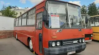МИНСК (Беларусь) | Музей автотранспорта Беларуси; Ikarus 256.51; гос. KI 8383. (28.03.2023 г.)
