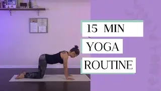 15 Min Daily Yoga Routine for Anxiety relief | Yoga At Home - (Yoga Routine For Beginners)
