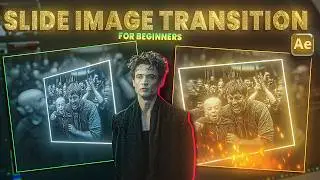 Advanced Slide Image  Animation Tutorial After Effects