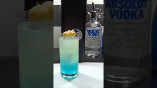 Ginger Blue Cocktail ➰ 