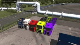 Внешка на 3200 км - ETS 2 Multiplayer