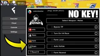 Blox Fruits Script Mobile No Key AUTO FARM | AUTO FARM BELI |RACE V4| RAID | Delta & Fluxus Script