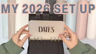 My 2026 Cash Envelope & Binder Set Up || How Am I Organizing for 2026?