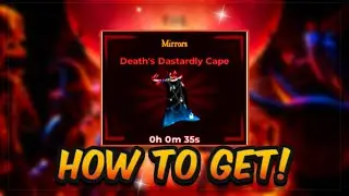 HOW TO GET DEATHS DASTARDLY CAPE in MIRRORS in THE HAUNT! ROBLOX
