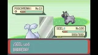 POKEMON EMERALD | SEEL | BARRERA | BARRIER