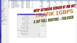 INTIP SETTINGAN SERVER WIFI trafik 1GbPS . OWNER CERDAS =tidur nyenyak