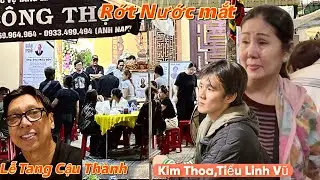 Oh my God, Kim Thoa and Tieu Linh Vu shed tears when they came to visit Uncle Thanh's grave.