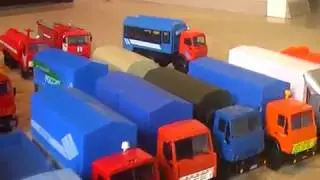 Коллекция КАМАЗов от производителей ПАО 