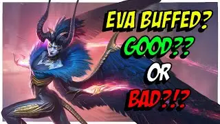 Play Testing the Newly Buffed Queen Eva!!! | Raid: Shadow Legends