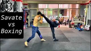 What Happens if you Kick a BOXER?! The Power of Kicks: Savate vs Boxing ft 