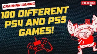 100 Different PS4 and PS5 Games in 22 Minutes with Trophies #top100