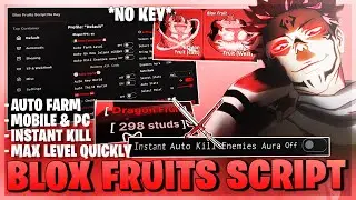 Blox Fruits Script *NO KEY* - Auto Farm, Fruit Sniper, Dragon Fruit Esp, Instant Kill & More! 🗡️🐲