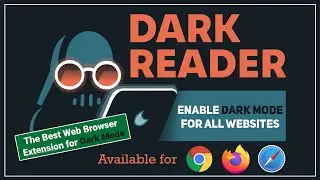 Dark Reader Web Browser Extension | Dark Mode Web Browser Extension in Sinhala | 2021 New