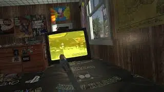 Time Crisis Project Titan In VR With Namco's Light Gun For PS1! (EMUVR)