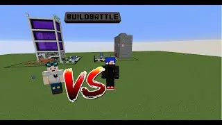 Who builds a better hotel!? (Minecraft Build battle)