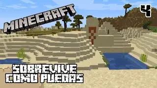 Sobrevive Como puedas #04||Exploración absurda||Survival Minecraft en español