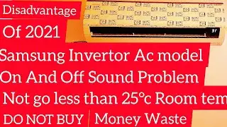 Samsung ac 2021 Sound problem on and off time | Do not buy 2021 Models. Bad experience with samsung.