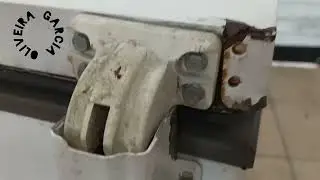 Restauração da porta do freezer Eletrolux