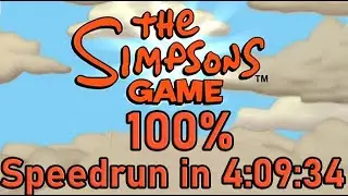 The Simpsons Game 100% Speedrun in 4:09:38