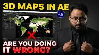 CREATE a 3D World Map in Adobe After Effects LIKE a PRO!