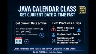 🚀 Mastering Java’s Calendar API in 2 Lines: The Right Way to Get Current Date & Time