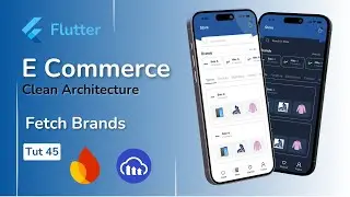 #45 Fetch & Show Brands | Flutter | shopping app kaise banaye | Firebase | GETX | Cloudinary