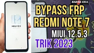 Redmi Note 7 MIUI 12.5.3 Frp Bypass Without PC | New Tricks 2023 |Bypass Google Account 100% Working