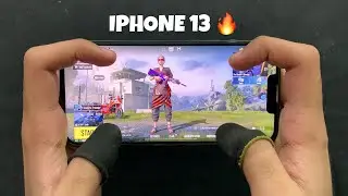 iPhone 13 HANDCAM 🔥/ HDR+EXTREME Graphics 😍/ iOS 18.2 PUBG Test
