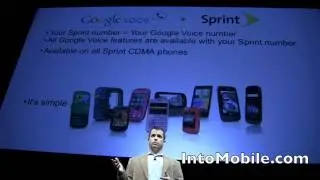 Sprint demos Google Voice + Sprint phone number integration - Enable and disable Google Voice