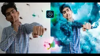 3D Smoke Bomb Editing Tutorial Step By Step | Adobe Photoshop cs6
