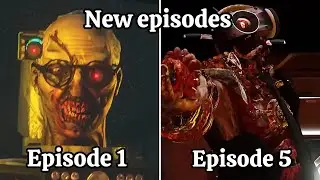 skibidi toilet zombie 1 - 5 universe new virus all episodes