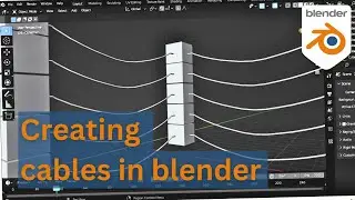 Creating cables in blender takes just a few minutes | watch tutorial