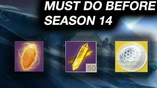 BEST THINGS TO FARM BEFORE DESTINY SEASON 14 SEASON OF THE SPLICER!!!