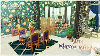 SIMS 4 || Apartamento Maximalista || SPEED BUILD