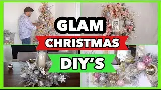FIVE GLAM CHRISTMAS DECORATIONS  / Christmas DIY 2021  ( Watch Before Decorating )