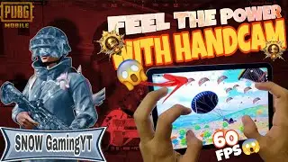 IPAD MINI 6 PUBG TEST ll FPS ll GRAPHIC ll😱LIVIK HANDCAM GAMEPLAY😳SNOW GamingYT