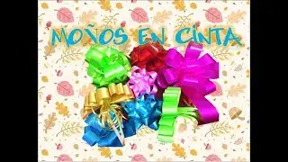 4 MOÑOS EN CINTA PAPEL SUPER FÁCILES DE REALIZAR