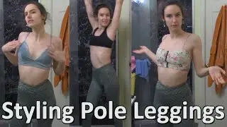 Styling Superfly Honey Geometric Print Sticky Pole Dance Leggings In Forest Green