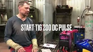 START model TIG 200 DC pulse ОБЗОР