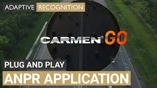 Adaptive Recognition's Carmen® GO - plug and play ANPR / LPR application (teaser video)
