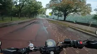 Minneapolis River Road toward Downtown (Old Fall Ride)