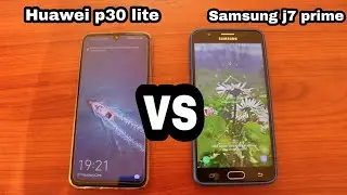 Huawei p30 lite vs Samsung Galaxy j7 prime - Hız Testi - Speed Test