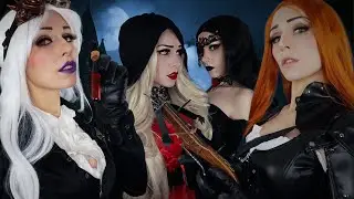 ASMR Vampire sisters | You are a vampire hunter (roleplay)