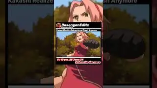 Sakura is not Trash Anymore #naruto #kakashi #sakura
