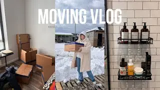 Moving vlog | Moving to a new apartment | Cleaning and organizing the apartment | packing up my life