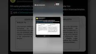 Amnistía lanza llamado urgente en México #reforma #morena #movimientociudadano